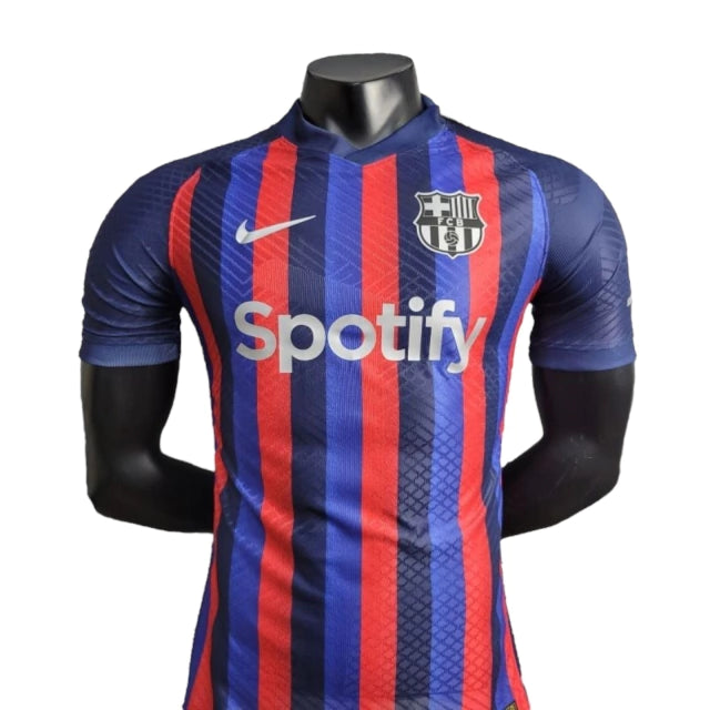 Camisa Barcelona Edição Especial 24/25 - Jogador Masculina - Azul e Vermelho