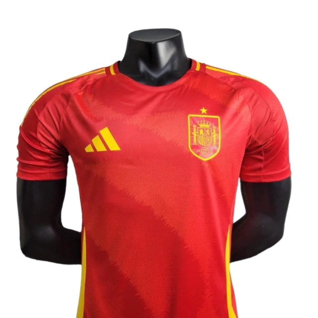 Camisa Seleção da Espanha I (Home) 24/25 - Jogador Masculina - Vermelho