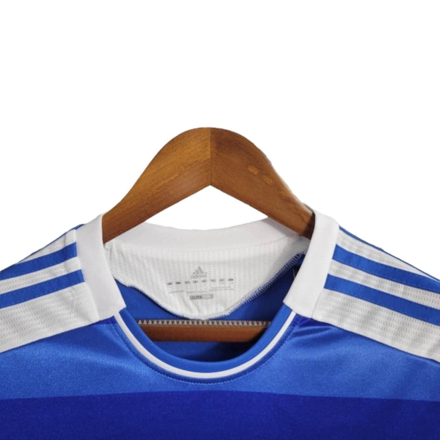 Camisa Manga Longa Retrô Chelsea I (Home) 11/12 - Torcedor Masculina - Azul e Branco