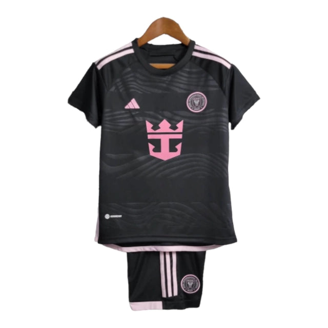 Conjunto Infantil Inter Miami II (Away) 24/25 - Preto