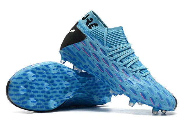 Chuteira de Campo Puma Future 5.1 Netfit FG Light Blue - Manto Elegante