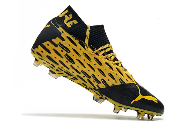 Chuteira de Campo Puma Future 5.1 Netfit FG Yellow - Manto Elegante