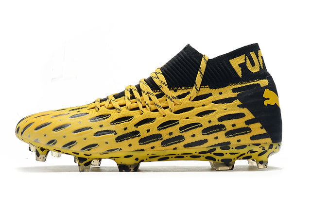 Chuteira de Campo Puma Future 5.1 Netfit FG Yellow - Manto Elegante