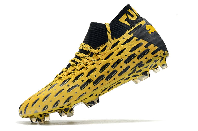 Chuteira de Campo Puma Future 5.1 Netfit FG Yellow - Manto Elegante
