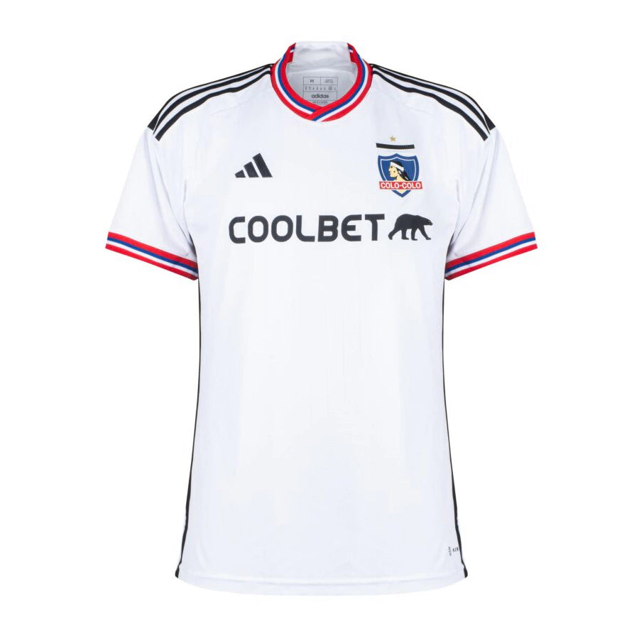 Camisa Colo-Colo I (Home) 23/24 - Torcedor Masculina - Branco - Manto Elegante