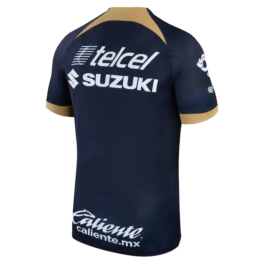 Camisa Pumas do México II (Away) 23/24 - Torcedor Masculina - Azul - Manto Elegante