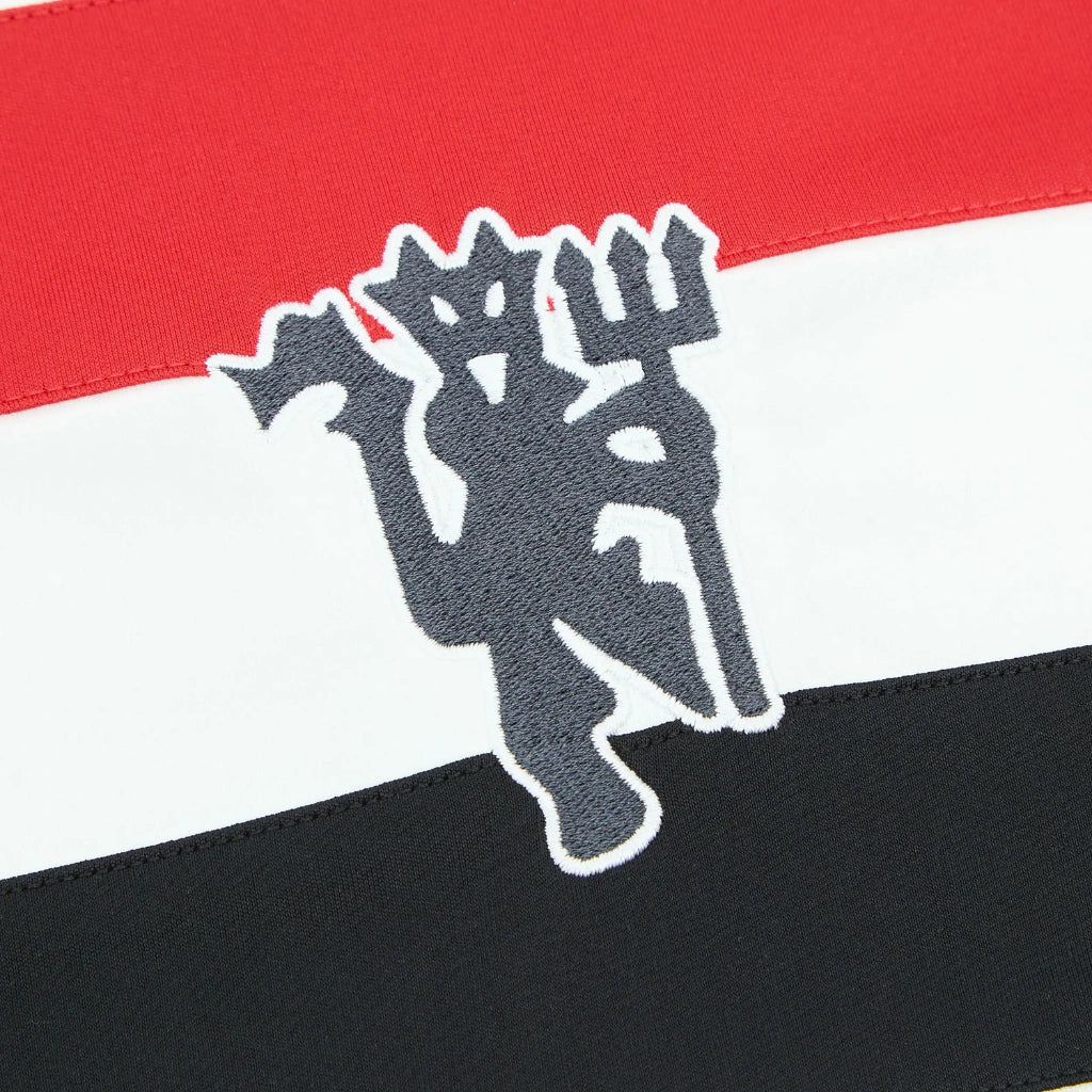 Camisa Manchester United III (Third) 24/25 - Torcedor Masculina - Branco, Preto e Vermelho