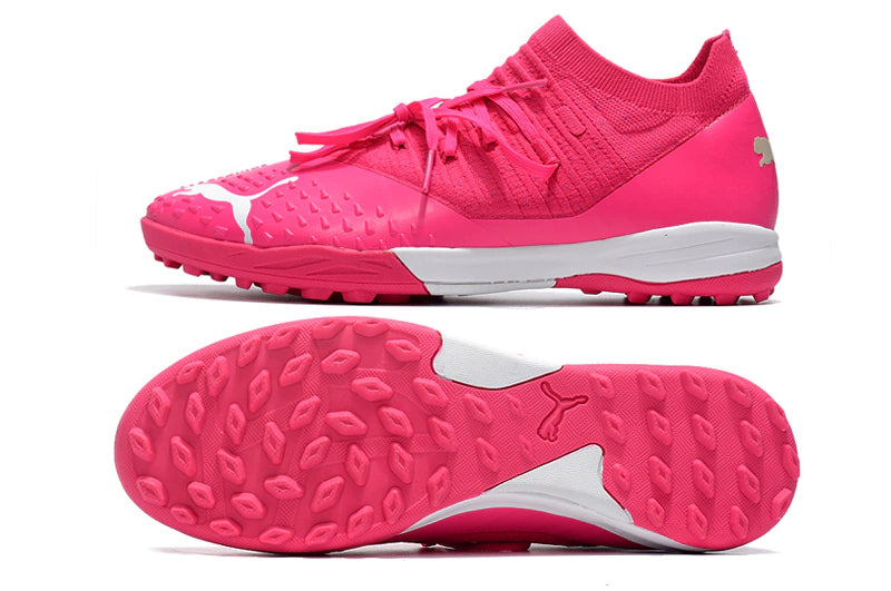 Chuteira de Society Puma Future Z 1.3 Teazer TF Rosa - Manto Elegante