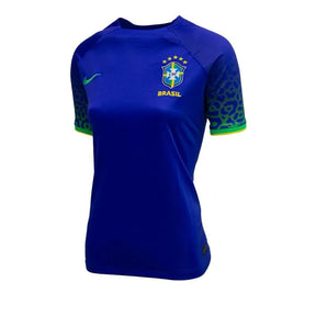 Camisa do Brasil II (Away) 2022 - Torcedor Feminina - Azul - Manto Elegante