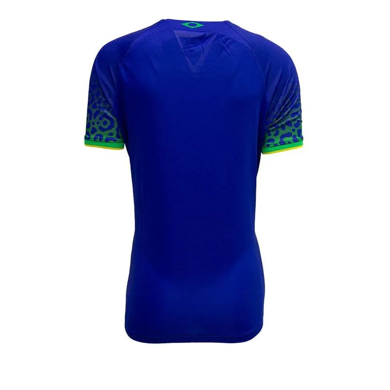 Camisa do Brasil II (Away) 2022 - Torcedor Feminina - Azul - Manto Elegante