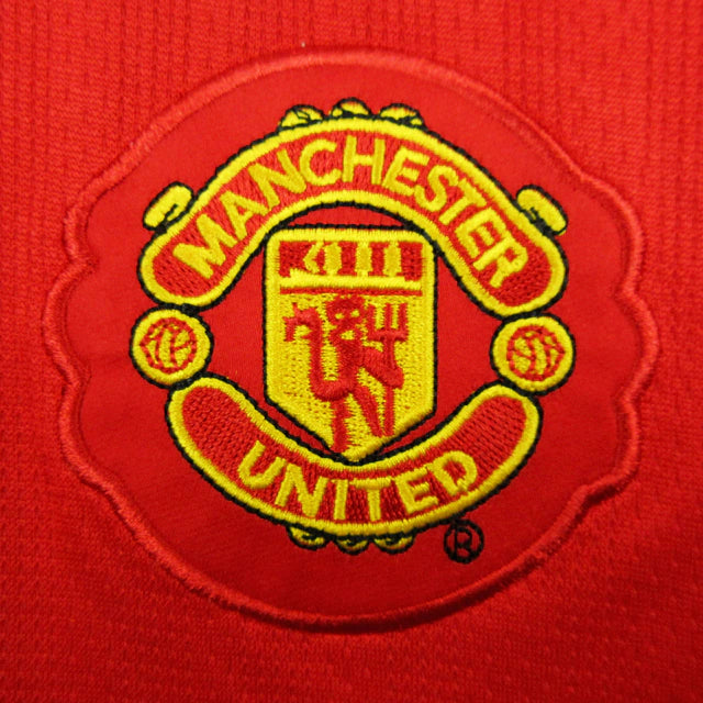 Camisa Retrô Manchester United I (Home) 2008 - Torcedor Masculina - Vermelho