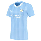 Camisa Manchester City I (Home) 23/24 - Torcedor Feminina - Azul