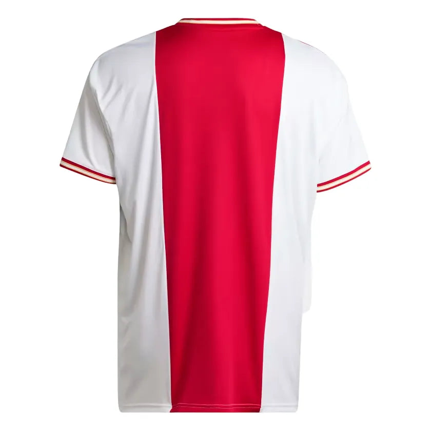 Camisa Ajax I (Home) 22/23 - Torcedor Masculina - Branco e Vermelho - Manto Elegante