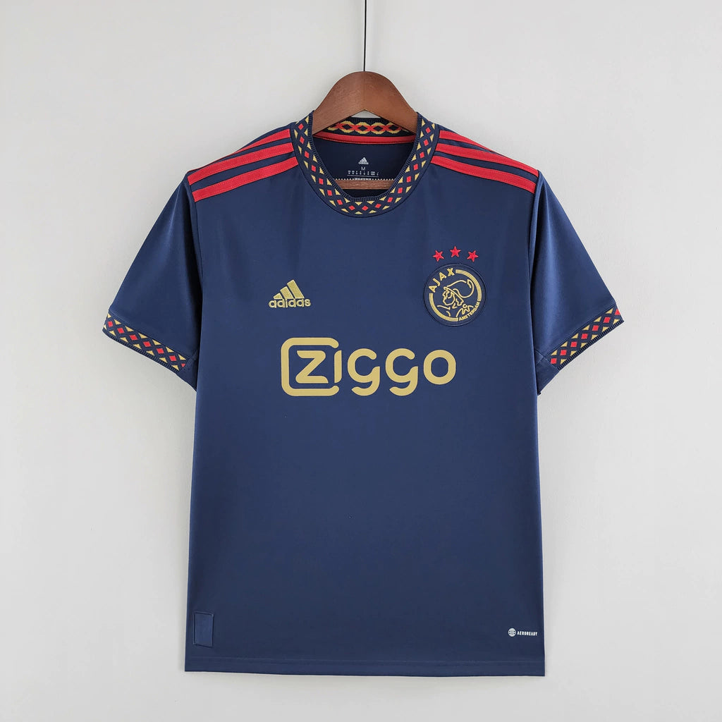 Camisa Ajax II (Away) 22/23 - Torcedor Masculina - Azul - Manto Elegante