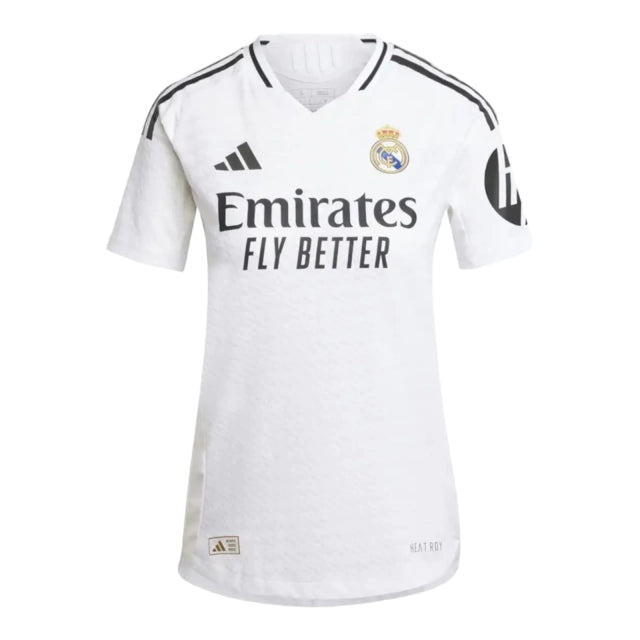 Camisa Real Madrid I (Home) 24/25 - Torcedor Feminina - Branco