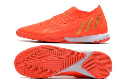 Chuteira de Futsal Adidas Predator Edge.3 - Laranja - Manto Elegante