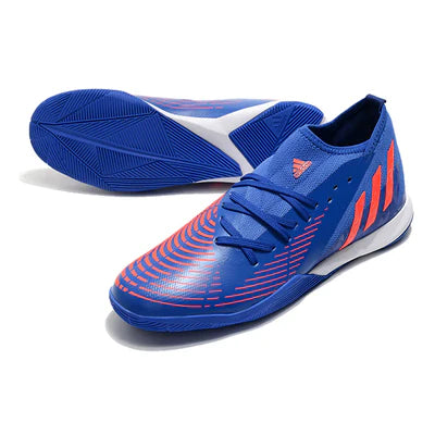 Chuteira de Futsal Adidas Predator Edge.3 - Azul - Manto Elegante