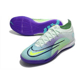 Chuteira de Futsal Nike Mercurial Zoom Vapor 14 PRO - Azul e Roxa - Manto Elegante