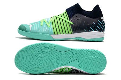 Chuteira de Futsal Puma Future Z 1.3 Verde e Preto - Manto Elegante