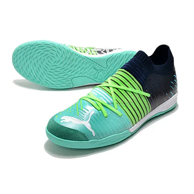 Chuteira de Futsal Puma Future Z 1.3 Verde e Preto - Manto Elegante