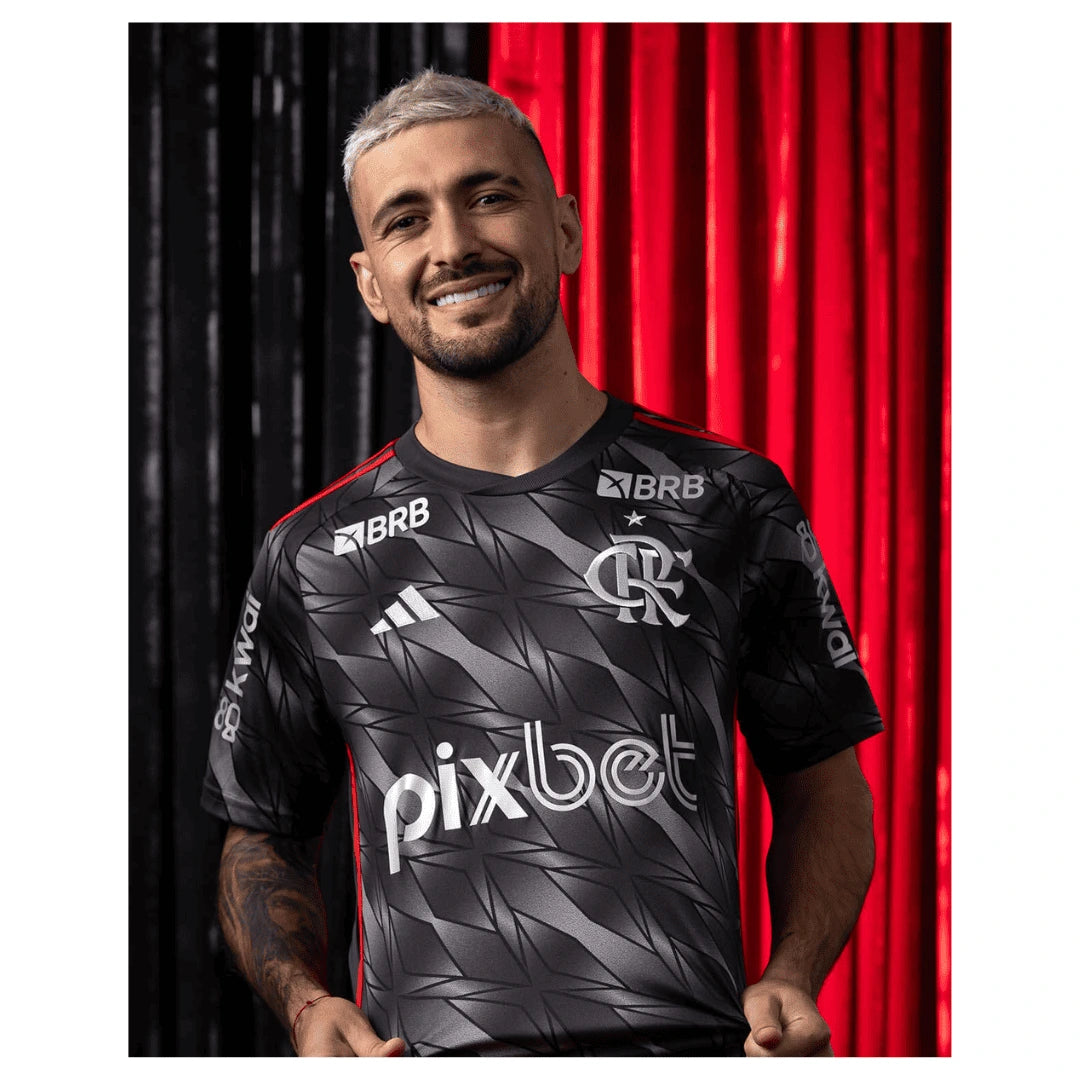 Camisa Flamengo III 24/25 - Torcedor Masculina - Cinza