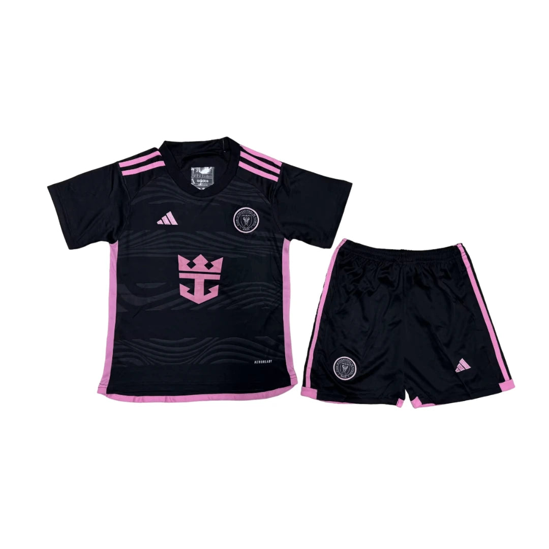 Conjunto Infantil Inter Miami II (Away) 24/25 - Preto