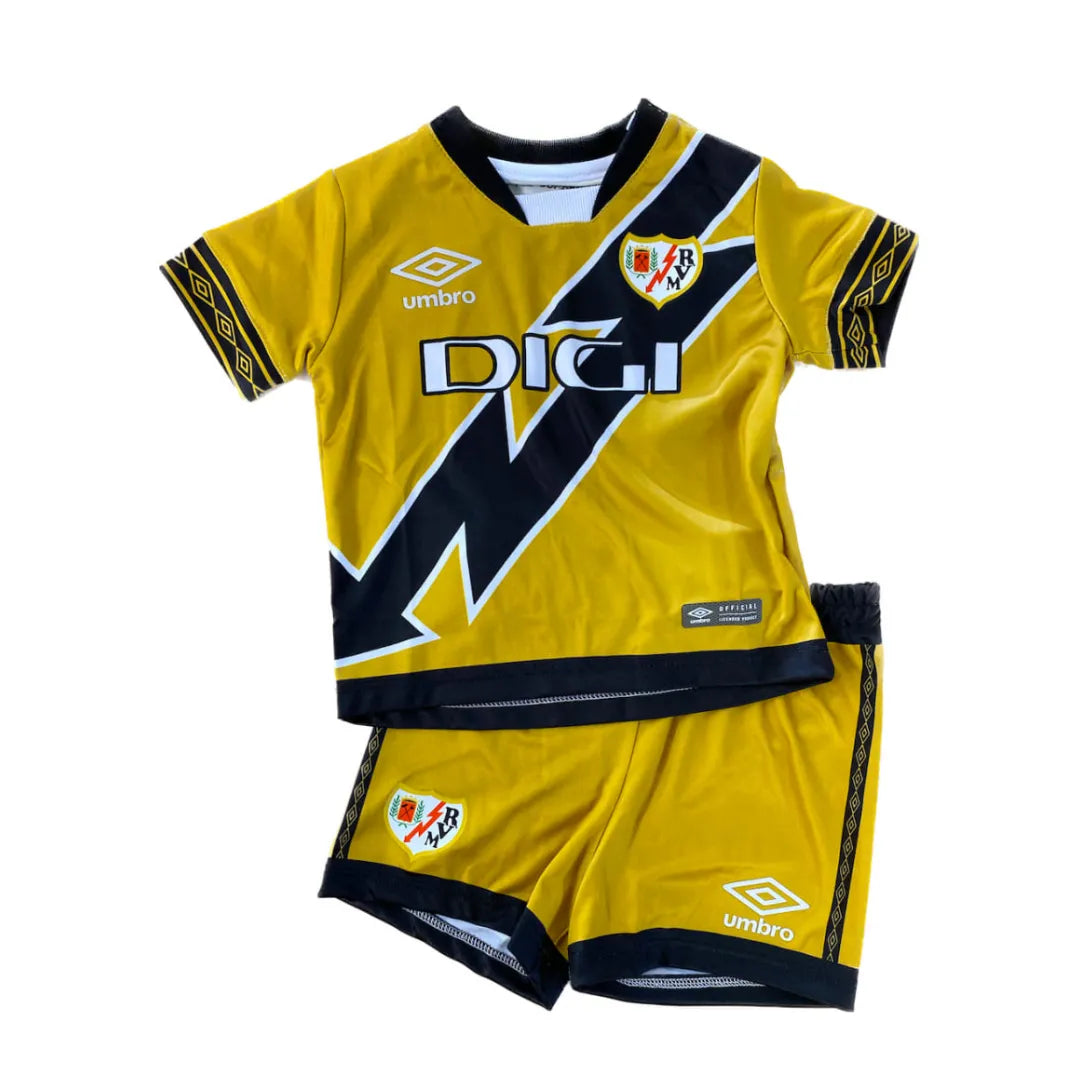 Conjunto Infantil Rayo Vallecano III (Third) 23/24 - Dourado