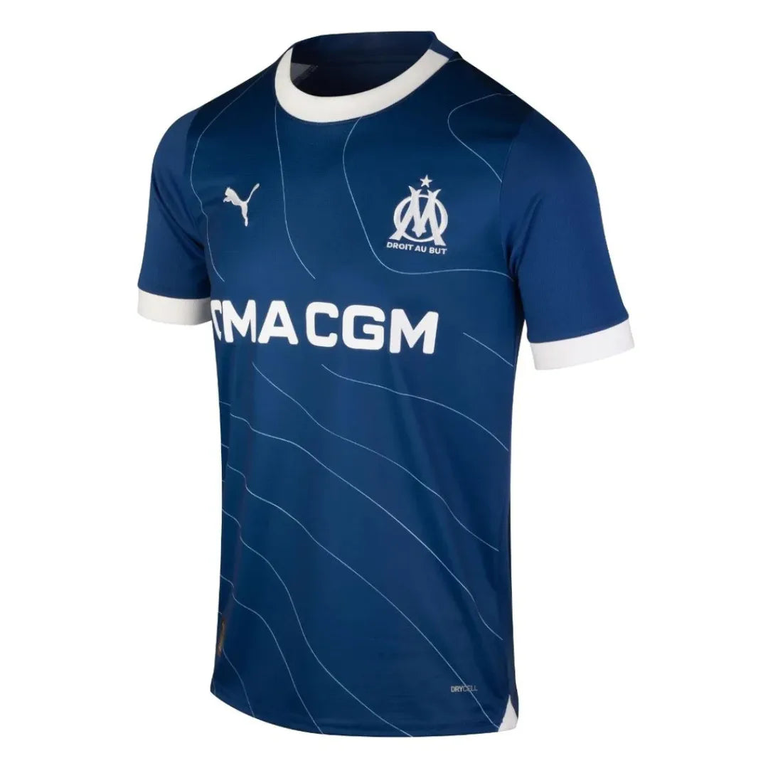 Camisa Olympique Marseille II (Away) 23/24 - Torcedor Masculina - Azul