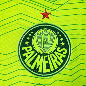 Camisa Palmeiras III 23/24 - Torcedor Feminina - Verde Limão - Manto Elegante