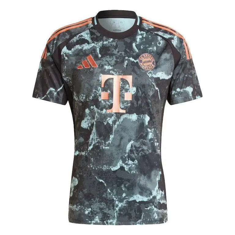 Camisa Bayern de Munique II (Away) 24/25 - Torcedor Masculina - Preto e Azul