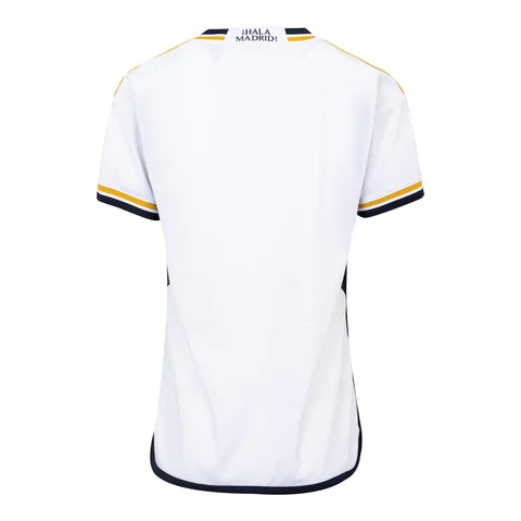 Camisa Real Madrid I (Home) 23/24 - Torcedor Feminina - Branco - Manto Elegante