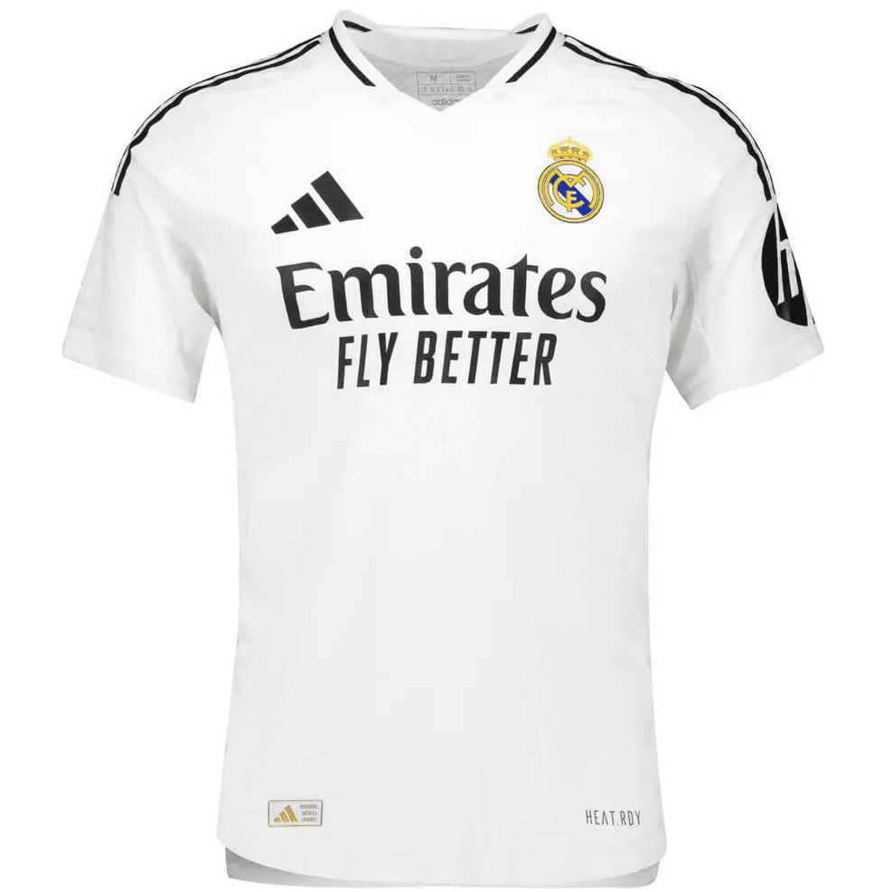 Camisa Mbappé #9 Real Madrid I (Home) 2024 - Torcedor Masculina - Branco