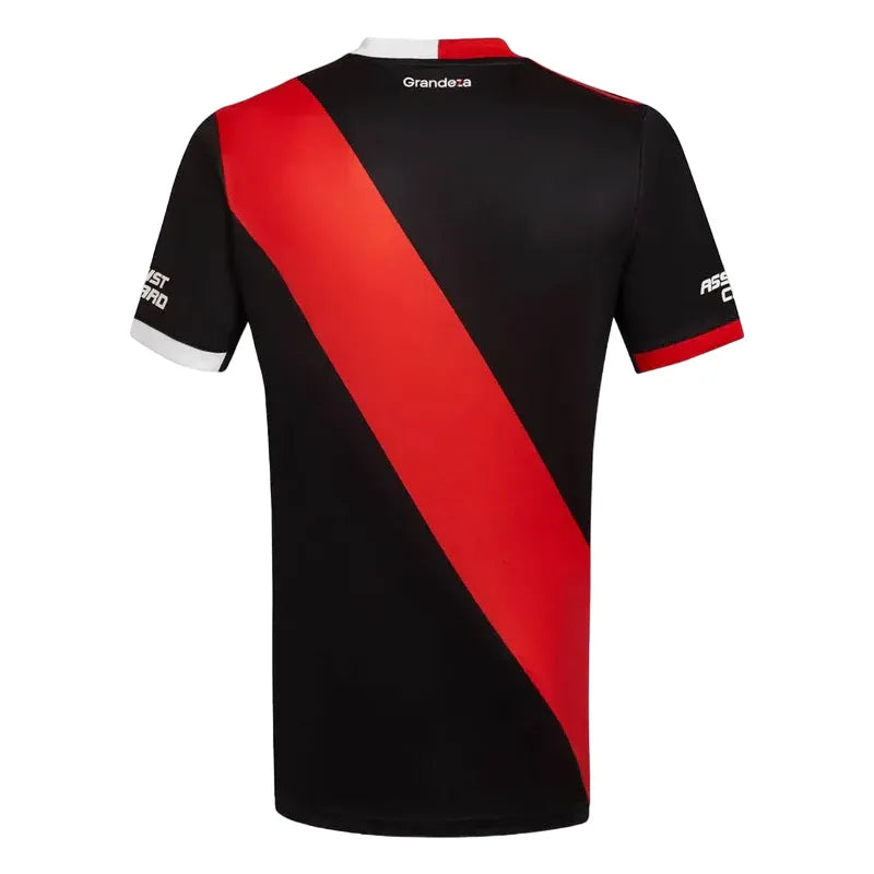 Camisa River Plate III (Third) 23/24 - Torcedor Masculina - Preto e Vermelho - Manto Elegante