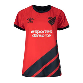 Camisa Athletico Paranaense I 23/24 - Torcedor Feminina - Vermelho - Manto Elegante