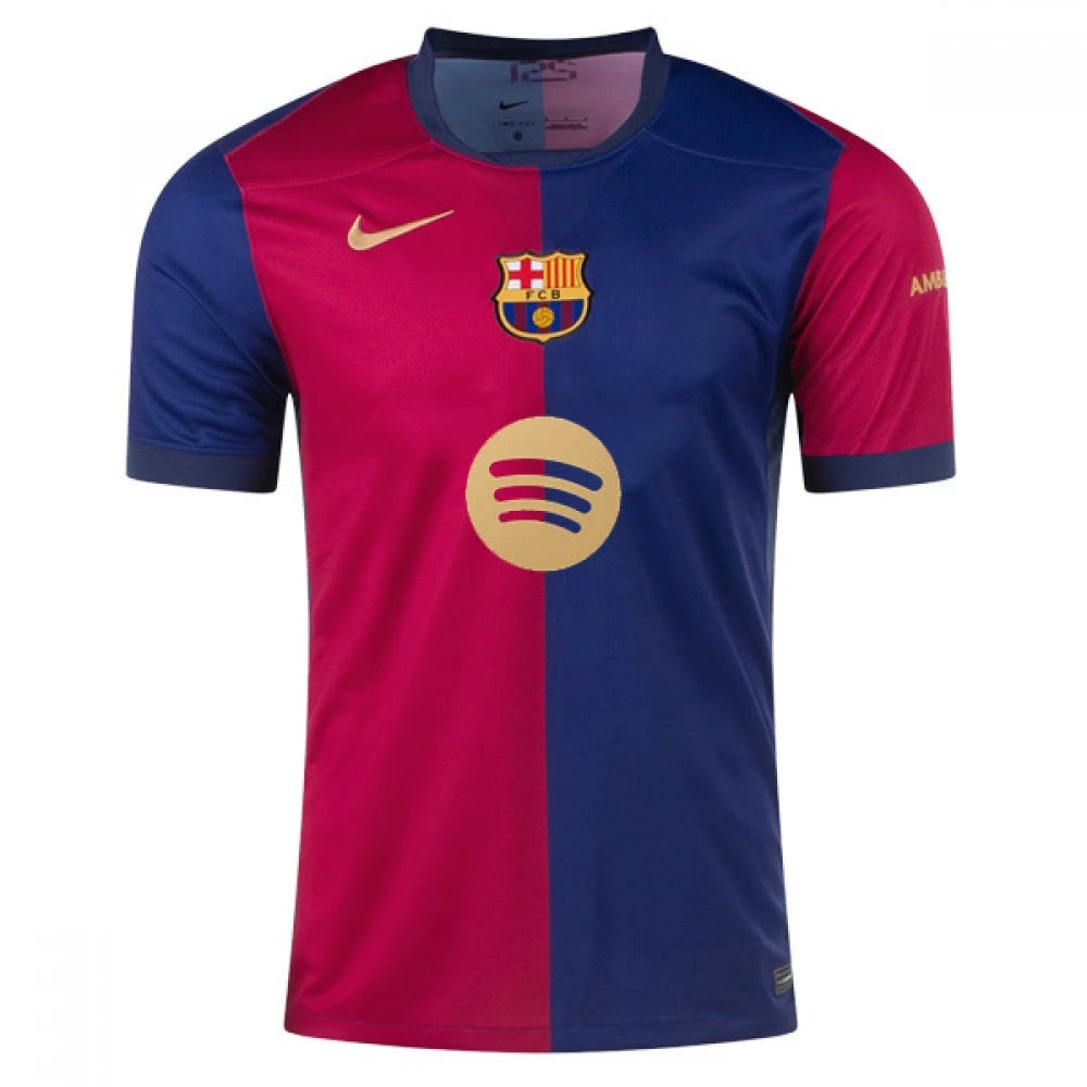 Barcelona Home Shirt 24/25 - Men's Fan Shirt - Red and Blue 