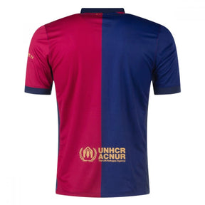 Camisa Barcelona I (Home) 24/25 - Torcedor Masculina - Vermelho e Azul