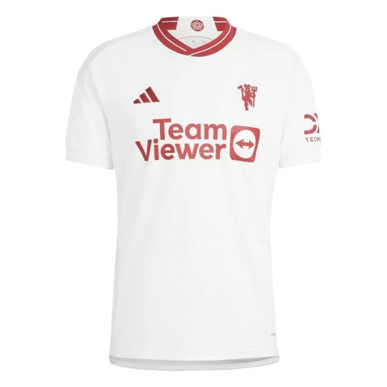 Camisa Manchester United III (Third) 23/24 - Torcedor Masculina - Branco - Manto Elegante