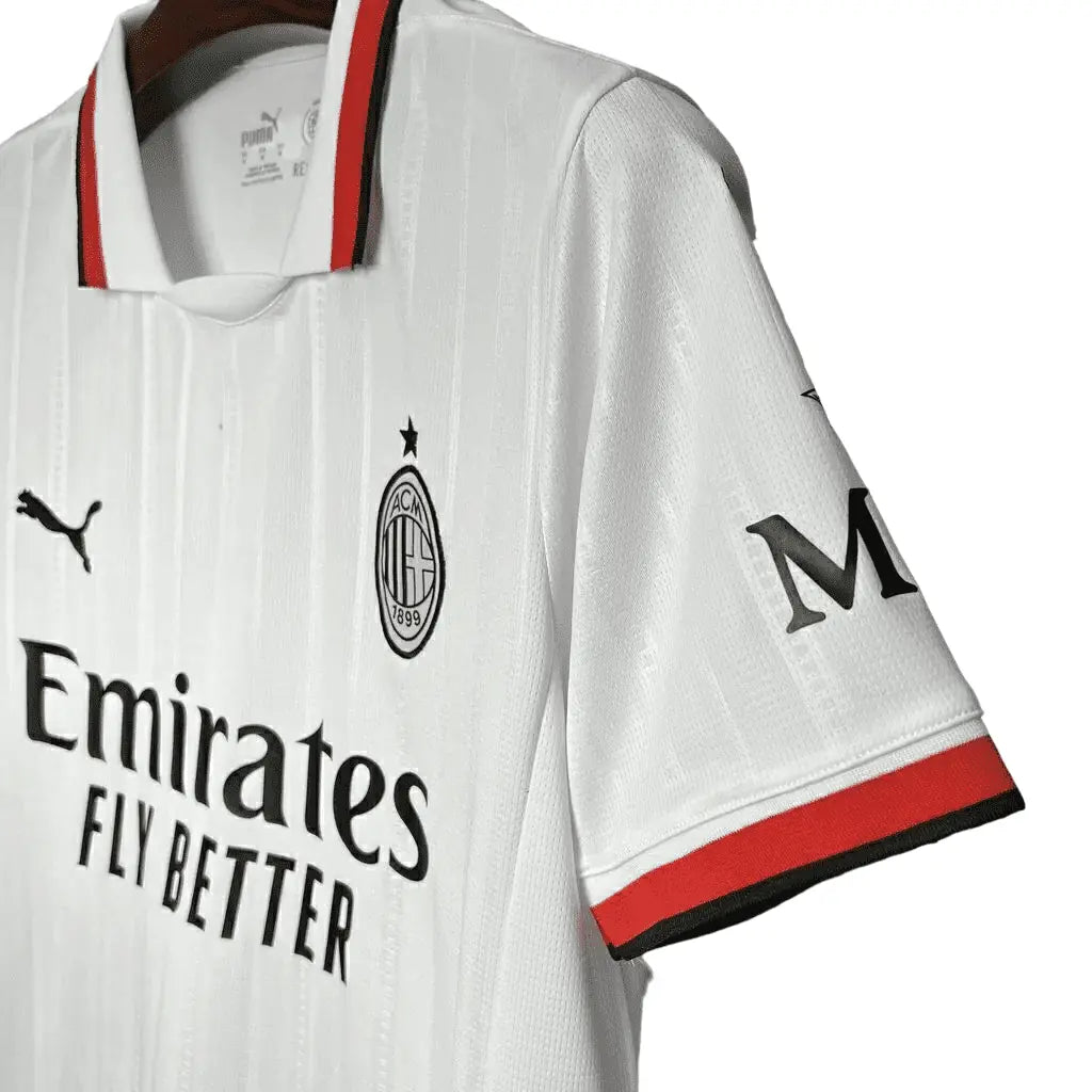 Camisa Milan II (Away) 24/25 - Torcedor Masculina - Branco