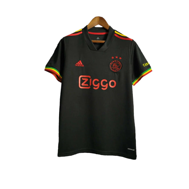 Camisa Ajax Edição Especial 21/22 - Torcedor Masculina - Preto - Manto Elegante