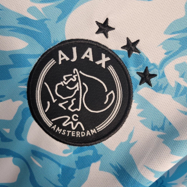 Camisa de Treino Ajax 23/24 - Torcedor Masculina - Azul - Manto Elegante