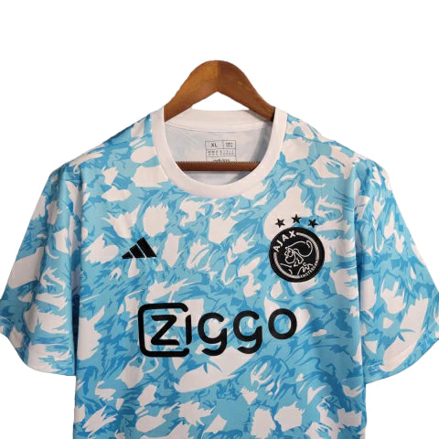 Camisa de Treino Ajax 23/24 - Torcedor Masculina - Azul - Manto Elegante