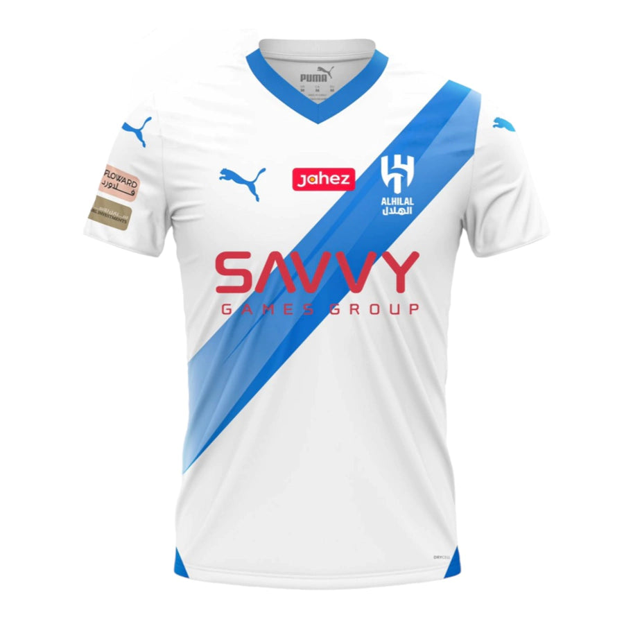 Camisa Al-Hilal II (Away) 23/24 - Torcedor Masculina - Branco - Manto Elegante