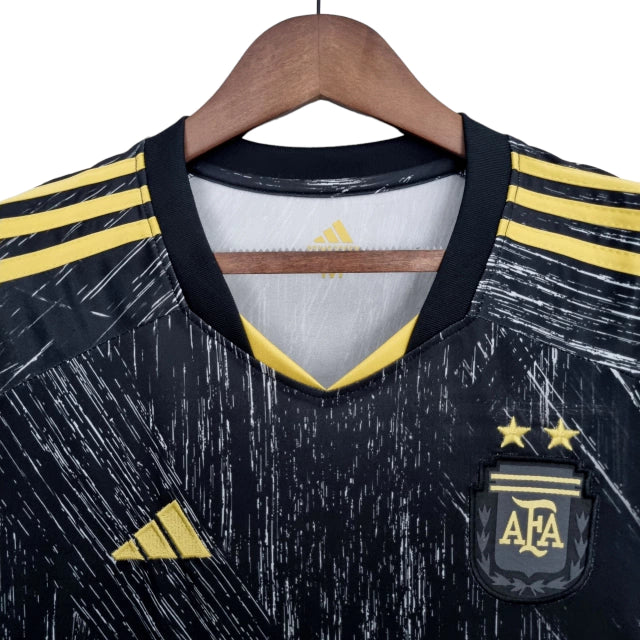 Camisa Seleção Argentina Edição Especial 22/23 - Torcedor Masculina - Preto - Manto Elegante