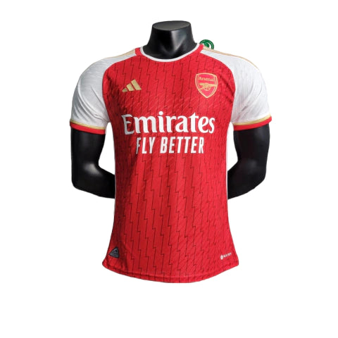 Camisa Arsenal I (Home) 23/24 - Jogador Masculina - Vermelho