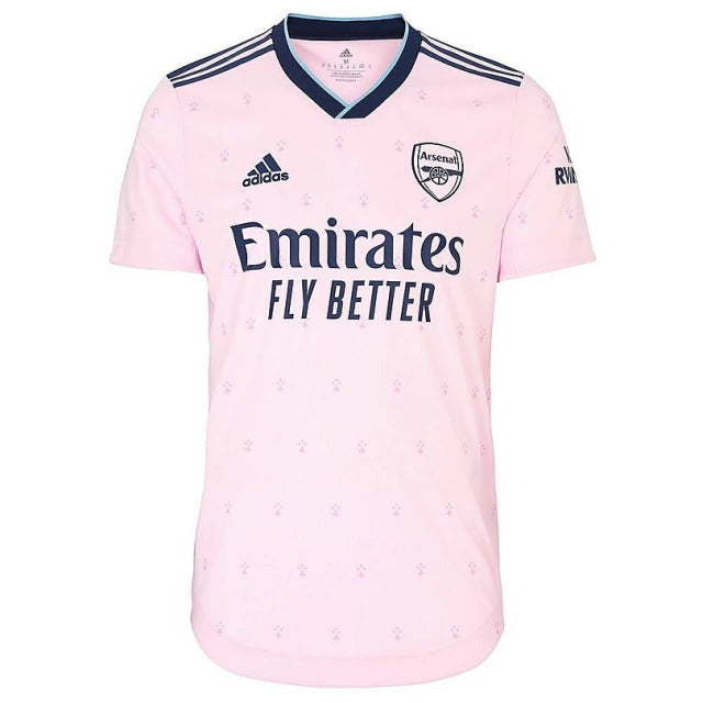 Camisa Arsenal III (Third) 22/23 - Torcedor Masculina - Rosa - Manto Elegante