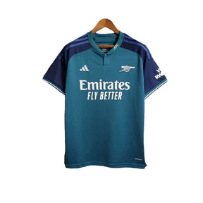 Camisa Arsenal III (Third) 23/34 - Torcedor Masculina - Verde e Azul - Manto Elegante