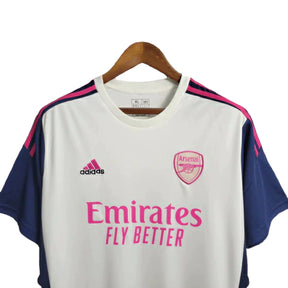 Camisa de Treino Arsenal 23/24 - Torcedor Masculina - Branco - Manto Elegante