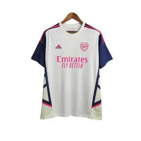 Camisa de Treino Arsenal 23/24 - Torcedor Masculina - Branco - Manto Elegante