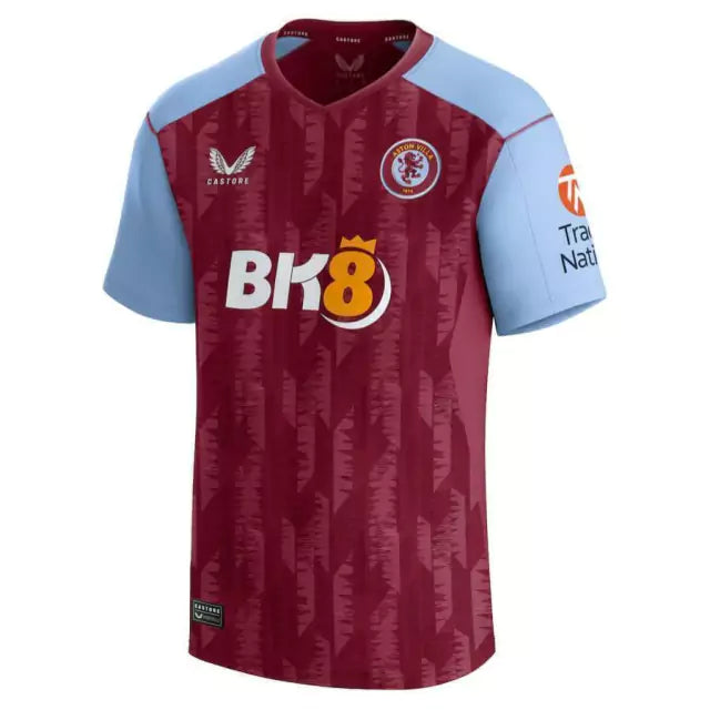 Camisa Aston Villa I (Home) 23/24 - Torcedor Masculina - Vinho - Manto Elegante