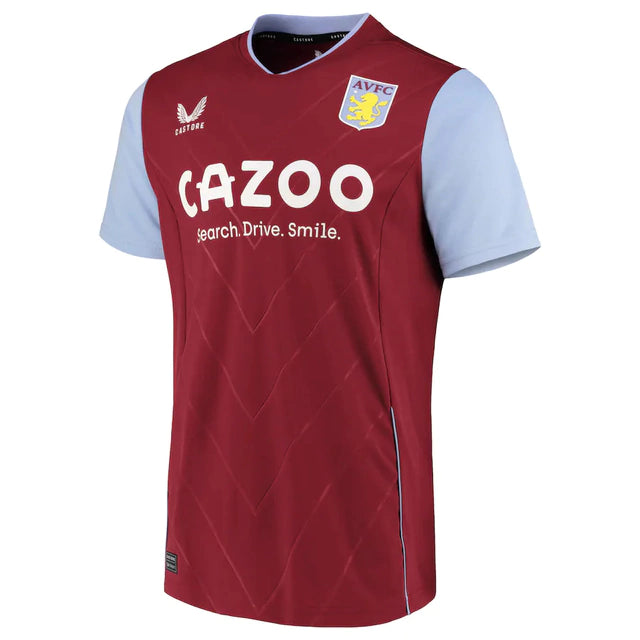 Camisa Aston Villa I (Home) 22/23 - Torcedor Masculina - Vinho - Manto Elegante